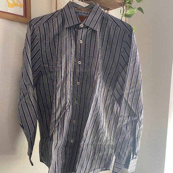NEW Men's Tommy Bahama l/s striped button down shirt - Picture 1 of 3
